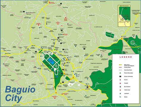 Baguio Map .